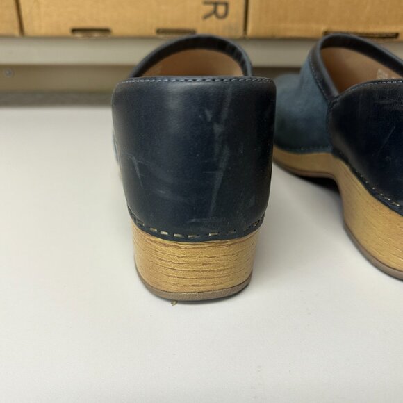 Dansko Professional Clog - navy/cream - size 38 - Picture 6 of 8